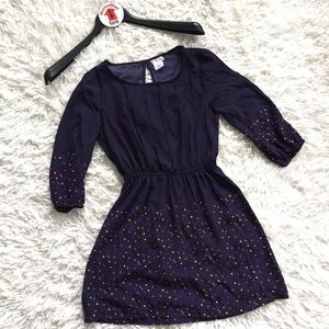 Urban Outfitters Cooperative Blue Printed Dress